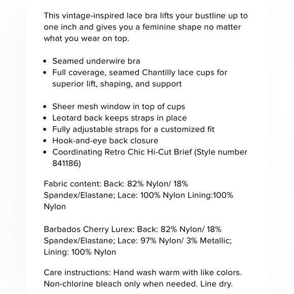 2 for $48 NWT! 42D Wacoal 855186 Full Figure Underwire Black Chantilly Lace - Picture 2 of 11